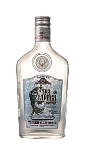 Водка Три старика Люкс 40% 0.25л