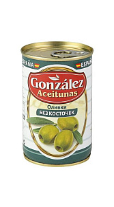 Оливки Gonzalez Aceitunas без косточек 300г