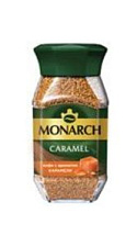 Кофе Monarch Caramel растворимый сублимированный ароматизированный 95г