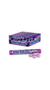 Драже жевательные Mentos виноград 37.5г