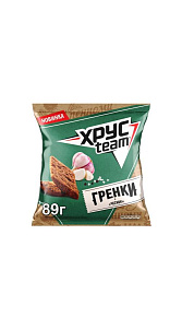 Гренки Хрусteam Чеснок 89г