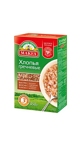 Хлопья Makfa Гречневые 450г