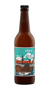 Пиво Konix Brewery Overfall IPA светлое нефильтрованное 6.5% 0.5л