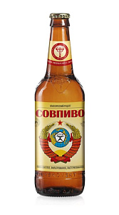 Пиво Совпиво Сделано по ГОСТ светлое, фильтр, пастериз 4,0% 0,5л