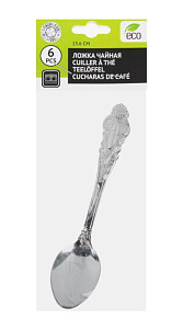 Ложка чайная 13.6см 6шт