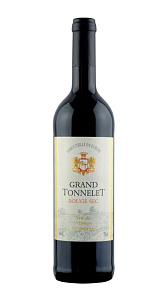 Вино Grand Tonnelet красное сухое кр7,5% 0,75л