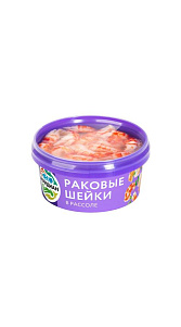 Раковые шейки Меридиан в рассоле 180г