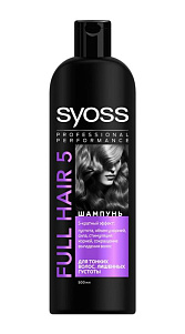 Шампунь Syoss Full Hair 5 для тонких волос 500мл