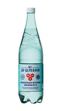 Вода минеральная Д.Р.Целебнов питьевая лечебно-столовая газированная 1.5л
