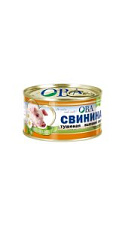 Свинина ОВА тушеная высший сорт ГОСТ 325г