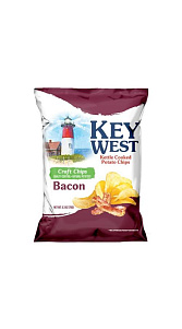 Чипсы картофельные Key West со вкусом бекона 70г