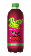 Напиток безалкогольный Party Time Cherry со вкусом вишни бренди миндаля 0.5л