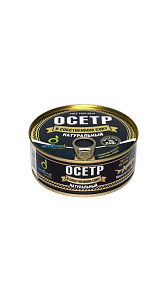 Осетр Ecofood натуральный в собственном соку 240г