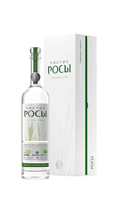 Водка Чистые Росы в подарочной упаковке 40% 0.7л