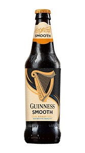 Пивной напиток Guinness Smooth пастеризованный 4.5% 450мл
