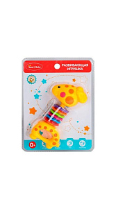 Игрушка Smart Baby Жираф развивающая 21.5х16.5х4см 109г