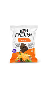 Гренки Грыз Love Фермерский сыр 80г