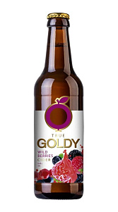 Сидр True Gooldy, Wild berries-Лесные ягоды полусладкий фильтрованный 5% 0,45л