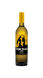 Вино Don Juan Airen столовое белое сух. 11.5% 0.75мл