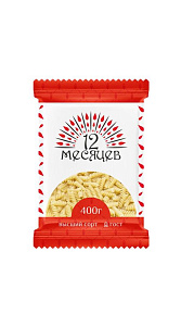 Макаронные изделия 12 Месяцев Спирали 400г