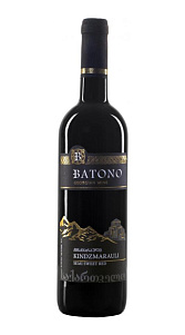 Вино Batono Kindzmarauli красное п/сладкое 12.5% 0.75л