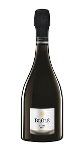 Вино игристое Brule. Cuvee. Brut. белое брют, 11-13% 0,75л.