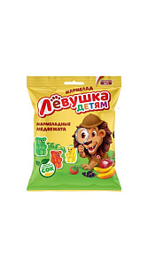 Мармелад жевательный Лёвушка детям медвежата 70г