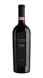 Вино Sanatreli Саперави красное сух 13% 0.75л
