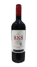 Вино 888 Cabernet Sauvignon красное полусладкое, 12,5% 0,75л