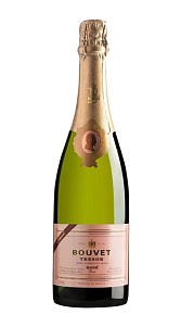 Вино игристое Tresor, Rose Brut розовое брют 13% 0,75л