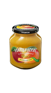 Мусс Лукашинские десерты яблочно-манговый экзотик 370г