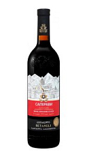 Вино Betanelli Саперави красное, сухое, 9% 0,75л.