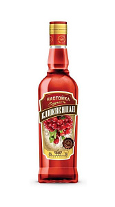 Настойка сладкая Клюквенная 20% 0.5л