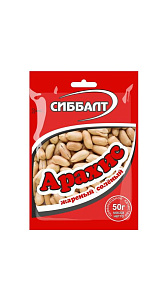 Арахис Сиббалт жареный соленый 50г