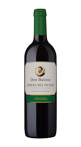 Вино Don Batisto Crianza Ribera красное сух 13.5% 0.75л