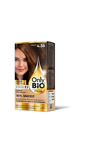 Краска для волос Only Bio Color тон 4.36 Мокко 115мл