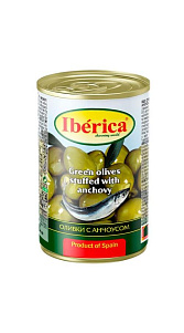 Оливки Iberica с анчоусом 300г