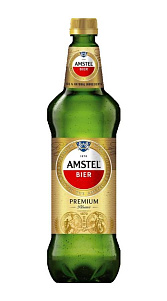 Пиво Amstel Premium светлое 4.8% 1.25л