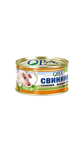 Свинина ОВА тушеная высший сорт ГОСТ 325г
