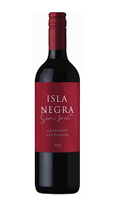 Вино Isla Negra, Cabernet Sauvignon красное полусладкое 13% 0,75л