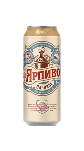 Пиво Ярпиво Паровое светлое 4.8% 450мл