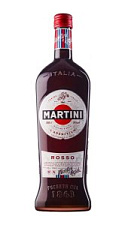 Напиток виноградосодержащий Martini Rosso красный сладкий 15% 1л
