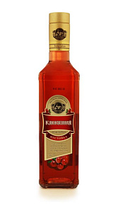 Настойка Венец Сибири, клюквенная 38% 0,5л