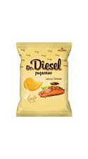 Чипсы Dr. Diesel рифленые со вкусом Лосось терияки 120г