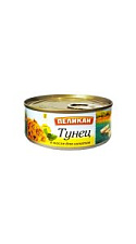 Тунец Пеликан в масле для салатов 185г