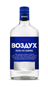 Водка особая Воздух лёгкая, 40% 0,35л