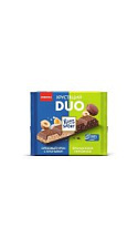 Шоколад Ritter Sport молочный Duo Ореховый крем с хлопьями и Французкое пирожное 218г