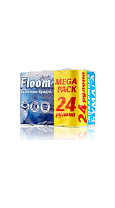 Туалетная бумага Floom Classic 2 слоя 24шт 