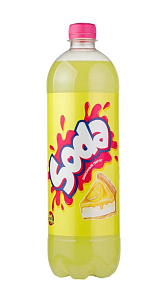 Напиток Dubl Bubl сильногазированный Soda лимонный пирог 1л