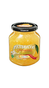 Лимоны Лукашинские десерты Зимняя серия с имбирем 450г